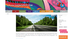 Desktop Screenshot of jugendinfo.be