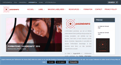 Desktop Screenshot of jugendinfo.lu