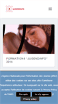 Mobile Screenshot of jugendinfo.lu