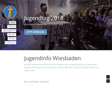 Tablet Screenshot of jugendinfo.org